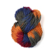 アクリル繊維単糸  織り用  編み物とかぎ針編み  セグメント染め  カラフル  4mm PW-WG33478-03-1
