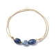 Bracelets en perles tressées rondes pour femmes BJEW-JB09880-3