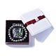 Bracelets extensibles à perles rondes en turquoise africaine (jaspe) BJEW-JB04174-04-3