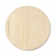 木製ハローワールドベビーフォトプロップス  出産報告プレート  木製の成長マイルストーンサイン  フラットラウンド  9.9x0.3cm WOOD-D023-06-2