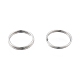 304 anelli portachiavi in ​​acciaio inox STAS-N092-171B-01P-2