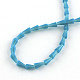 Opaque Solid Color Glass Bead Strands GLAA-R161-43-2