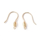 Rack Plating Brass Earring Hooks KK-G433-16G-2