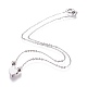 304 Stainless Steel Pendant Necklaces STAS-I111-08-2