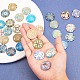 Printed Picture Glass Cabochons GGLA-YW0001-01A-5