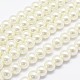Dyed Glass Pearl Beads Strands HY-K002-8mm-HD03-2