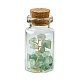 Decorazione della bottiglia dei desideri in vetro trasparente AJEW-JD00011-04-1