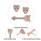 Alloy Rhinestone Stud Earrings Jewelry Sets EJEW-F121-01G-11