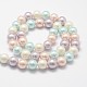 Fili di perle di conchiglia lucidate X-BSHE-F013-07A-2