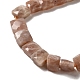 Natürliche sunstone Perlen Stränge G-C109-A09-01-4