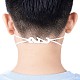 Crochet d'oreille réglable en plastique pour le couverture de bouche AJEW-TA0017-04-8
