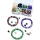 160pcs 8 styles de perles acryliques OACR-YW0001-83-4