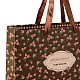 Rectangle Printed Rose Paper Bags CARB-F001-16A-6