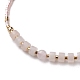 Bracelets de perles de nylon tressés réglables BJEW-JB05504-02-2