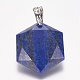 Lapis lazuli naturale ciondoli X-G-E338-09C-2