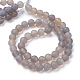 Piedras de ágata natural perlas hebras X-G-T055-10mm-08-2