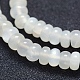 Natürlichen weißen Mondstein Perlen Stränge G-P342-03-6x3mm-3