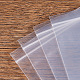 Benecreat 100 pack 3 mil sacs à glissière refermables en plastique résistant et refermables transparents - 4