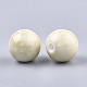 Perles en porcelaine manuelles X-PORC-S499-02V-2