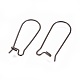 304 Stainless Steel Hoop Earrings Findings Kidney Ear Wires STAS-L216-22B-B-2