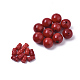 Synthetic Coral 3 Hole Guru Beads CORA-R019-001A-3