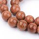 Synthetic Goldstone Beads Strands G-Q462-4mm-27-1