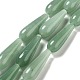 Chapelets de perles en aventurine vert naturel G-P528-H07-01-1