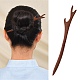 Bâtonnets de cheveux en bois Swartizia Spp X-OHAR-Q276-21-1