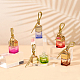 CHGCRAFTCar Hanging Air Freshener Glass Bottles DJEW-CA0001-03-4