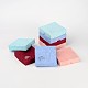 バレンタインデーのギフトボックス厚紙ブレスレット箱をパッケージ化  正方形  ミックスカラー  約8.8センチ幅  8.8センチの長さ  高さ2.2センチ BC146-1