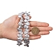 Hebras de cuentas de perlas keshi de perlas barrocas naturales en forma de lágrima PEAR-R015-10-6