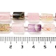 Brins de perles de quartz rose naturel G-G068-A22-01-5