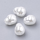 Perlas de imitación de plástico ecológicas X-MACR-T013-17-1