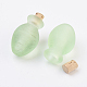 Colgantes de botella de perfume hechos a mano de lampwork LAMP-P044-M07-2