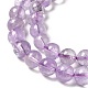 Natural Amethyst Beads Strands G-E589-01B-3