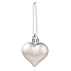 Decoraciones colgantes de corazón de plástico electrochapado para el día de San Valentín KY-D020-02B-1