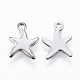 304 Stainless Steel Charms STAS-K154-22P-2