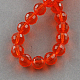 Chapelets de perles en verre transparent X-GLAA-R095-8mm-21-2