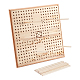 Chgcraft 1pc tavole di blocco all'uncinetto in legno DIY-CA0004-76-1