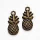 Pineapple Tibetan Style Alloy Pendants TIBEP-N008-13AB-NR-1