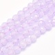 Chapelets de perles en améthyste naturelle G-O166-28-4mm-1