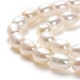 Brins de perles de culture d'eau douce naturelles PEAR-J005-59-2