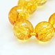Natural Quartz Crystal Beads Strands G-C076-14mm-6-1