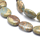 Chapelets de perles en jaspe aqua terra naturel G-I213-04-13x18-3