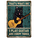 Globleland Katze spielt Gitarre AJEW-WH0189-040-1