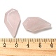 Ciondoli quazo rosa naturale G-G052-A02-3