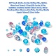 Kits de fabrication de bijoux bricolage série bleue DIY-YW0003-05B-2