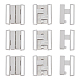 SUPERFINDINGS 10 Pairs Alloy Bikini Clips FIND-FH0007-14-1