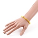 Bracelets extensibles de perles heishi en argile polymère BJEW-JB05905-03-5