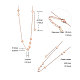 SHEGRACE Titanium Steel Necklaces JN794A-4